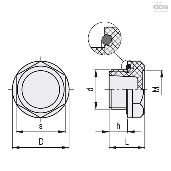 Plugs For High Pressures, TNR.16x1.5